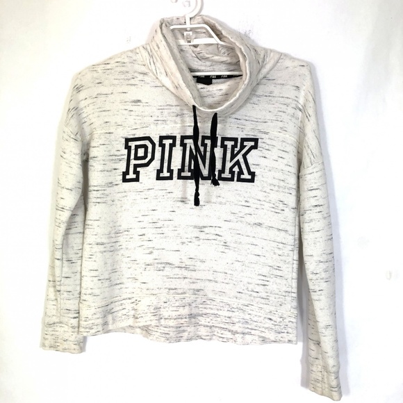 PINK Victoria's Secret Tops - PINK Victoria Secrets Cowl neck pull over sweatshi